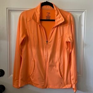 Orange Danskin Jacket w/thumb holes